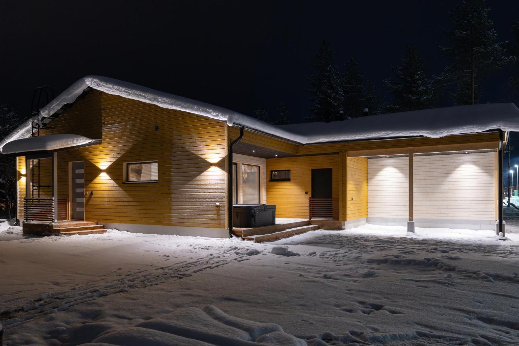 Premium Lapland Villa With Jaguzzi Рованиеми Екстериор снимка